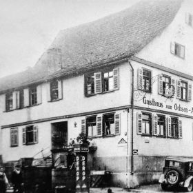 Gasthaus Ochsen um 1925