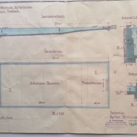 Bauplan Wasserbassin