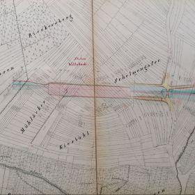 Lageplan Ursprungssituation 1859